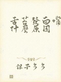 舌苔发白嘴苦是什么原因