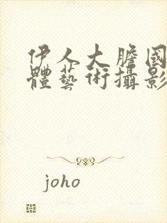 伊人大胆国内人体艺术摄影