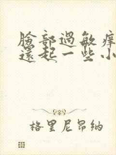 脸部过敏痒 红还起一些小疙瘩怎么办