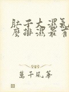 肚子大湿气重怎么排湿最有效