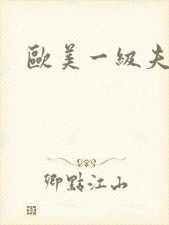 欧美一级夫妻片