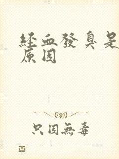 经血发臭是什么原因