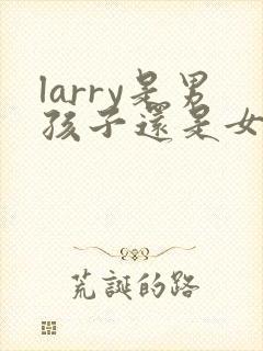 larry是男孩子还是女孩子