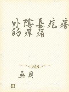 外阴长疙瘩硬硬的痒痛