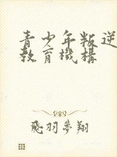 青少年叛逆厌学教育机构封面