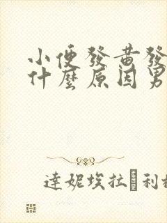 小便发黄发臭是什么原因男性