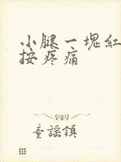 小腿一块红肿一按疼痛封面