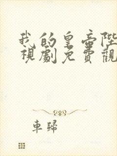 我的皇帝陛下电视剧免费观看