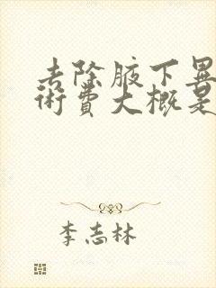 去除腋下异味手术费大概是多少