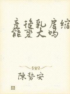 产后乳房缩水还能变大吗