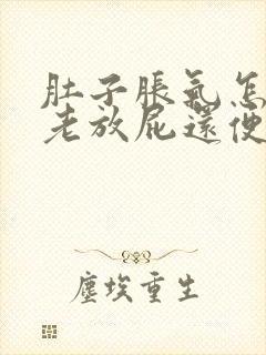 肚子胀气怎么办老放屁还便秘