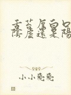 舌苔厚白口臭是阴虚还是阳虚