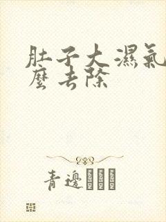 肚子大湿气重怎么去除