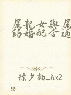 属龙女与属蛇男的婚配合适吗