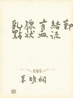 乳腺有结节内见点状血流