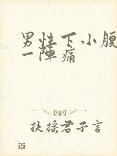 男性下小腹一阵一阵痛