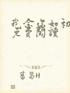 我念你如初小说免费阅读