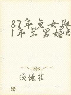 87年兔女与91年羊男婚配