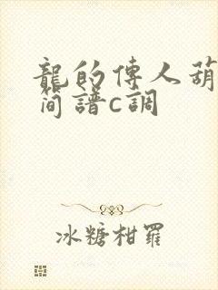 龙的传人葫芦丝简谱c调