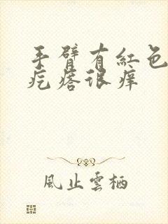 手臂有红色的小疙瘩很痒