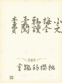 李青韩梅小说免费阅读全文最新章节封面