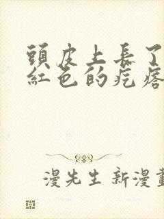 头皮上长了好多红色的疙瘩