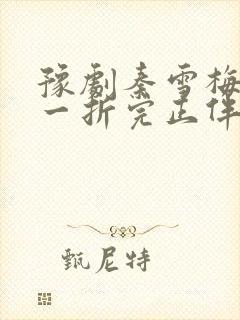 豫剧秦雪梅吊孝一折完正伴奏