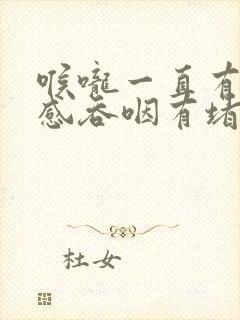 喉咙一直有异物感吞咽有堵塞感封面