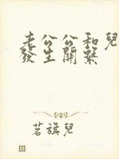 老公公和儿媳妇发生关系