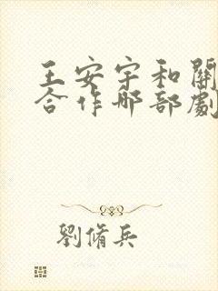 王安宇和关晓彤合作哪部剧