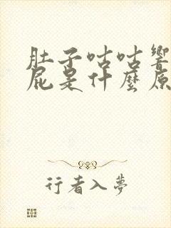 肚子咕咕响还放屁是什么原因