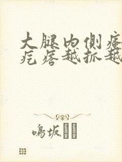 大腿内侧瘙痒红疙瘩越抓越痒