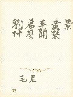 刘希平黄景瑜是什么关系封面