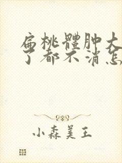 扁桃体肿大3天了都不消怎么办