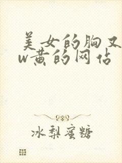 美女的胸又www黄的网站