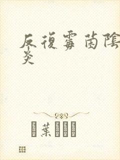 反复霉菌阴道发炎