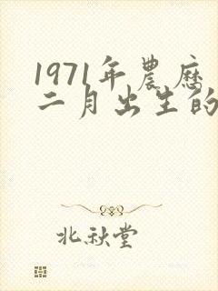 1971年农历二月出生的人命运封面