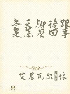 冬天脚后跟冰凉是怎么回事封面