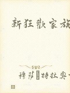 新狂欢家族小说