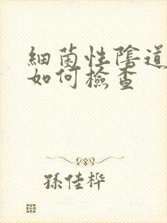 细菌性阴道发炎如何检查