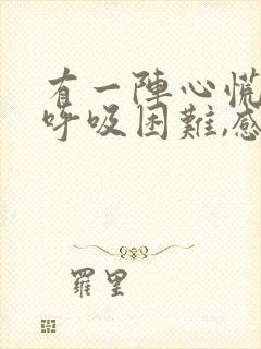 有一阵心慌气短呼吸困难,感觉要死了