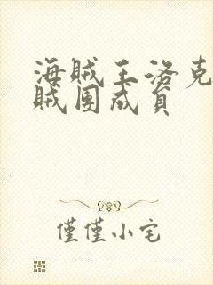 海贼王洛克斯海贼团成员封面