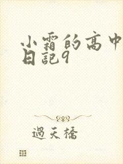 小霜的高中成长日记9