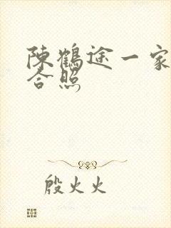 陈鹤途一家三口合照封面