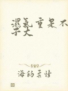 湿气重是不是肚子大