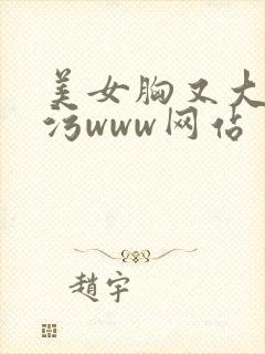 美女胸又大又黄污www网站封面