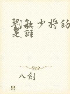 刘敏少将的丈夫是谁