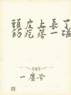 头皮上长了红色的疙瘩一碰就疼