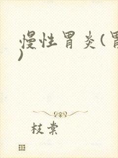 慢性胃炎(胃窦)