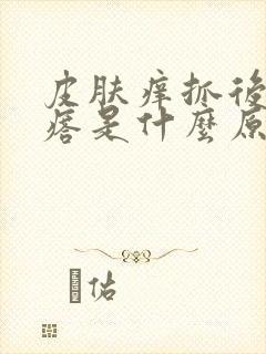 皮肤痒抓后起疙瘩是什么原因